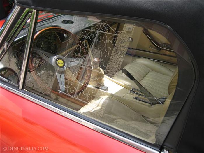 Cream leather interior